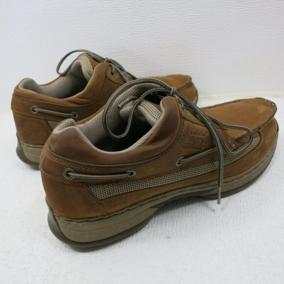 Cabela's Nubuck Leather Fabric Comfort Casual Shoe - Picture 5 of 7
